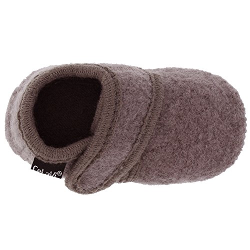 CELAVI Unisex-Baby Wool Shoe Hausschuh, Dusty Lavender, 21 EU - 7