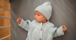 Babyschlafsack aus Wolle